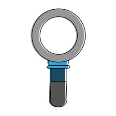 Magnifying glass symbol icon vector illustration graphic design