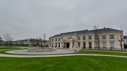 Obraz premium British style houses in China