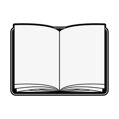 Book open symbol icon vector illustration graphic design