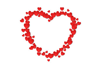 illustration of love and valentine day,