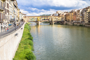 Obraz premium Ponte Vecchio in Florence, Italy