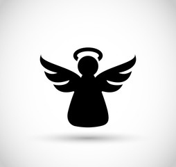 Angel icon vector