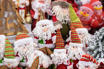 Street Christmas market at  Nazareth, Israel.