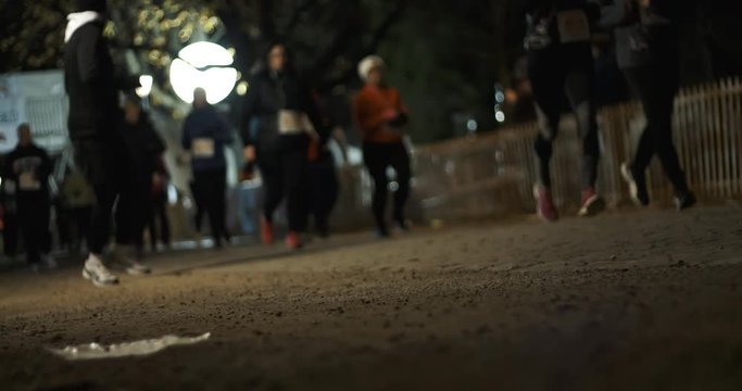 &laquo;&nbsp;Course de l'escalade&nbsp;&raquo; famous popular running event in Geneva (CH) slowmotion. Original file&nbsp;: 4K DCI, 120fps, PRORES 4444, 12 BITS 