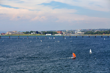 Obraz premium Newport Rhode Island Harbor