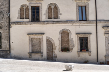 Cittaducale (Rieti, Italy): the main square