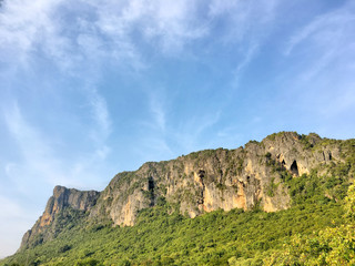 Fototapeta na wymiar Limestone mountain