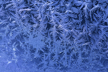 background frozen glass