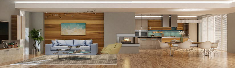 Modern house interior © Julia Vadi