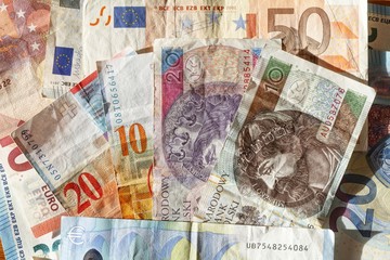 Europäische Währungen,  Banknoten