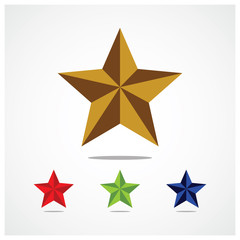 Star Vector Template Design