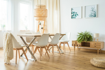 Natural dining room