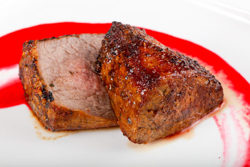 Rib-eye steak
