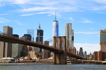 Fototapeta na wymiar Brooklyn Bridge NYC