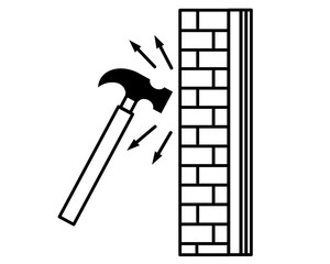 Звук молотка