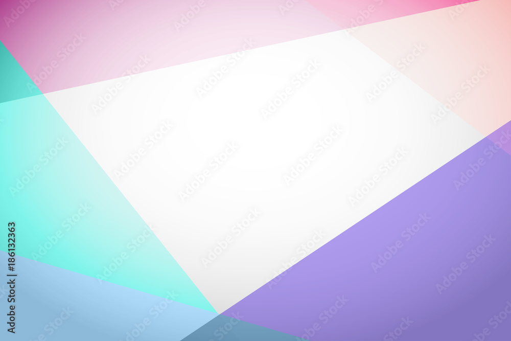 Fototapete Abstract Pastel Multi Color Background template ,Simple form for color spaces as contemporary background graphic design