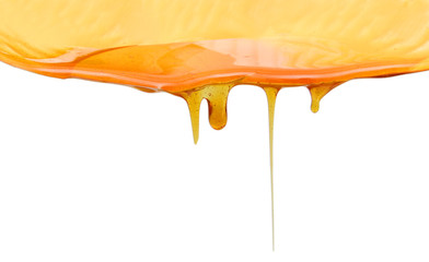 Syrup isolated on white background