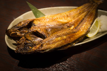 ホッケの焼き魚 開き