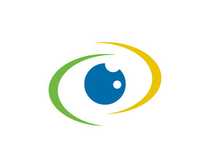 Fototapeta premium eye care logo template