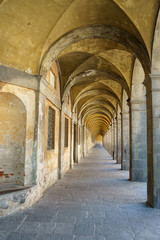 Toreingang als Hintergrund