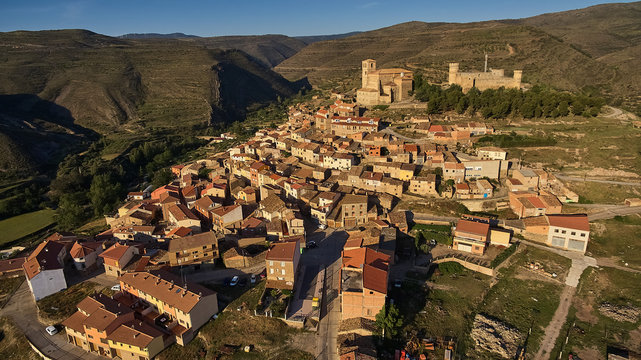 Cornago village in La Rioja province, Spain