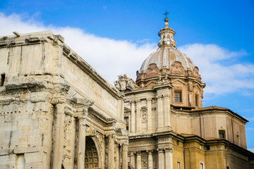 Septimius Severus Roman Forums