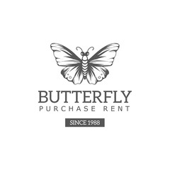 Flourish vector logo, sign, element of template