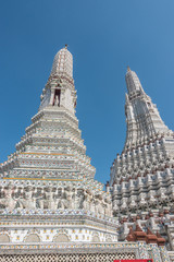 Wat Arun, Temple of Dawn the landmark of Thailand © fortsite