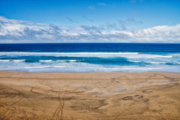 When land meet the ocean