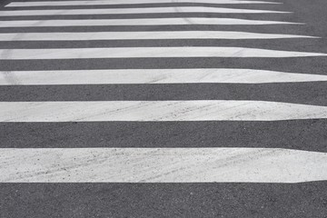 road marking pedestrian crossing close-up