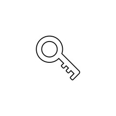 Key vector icon