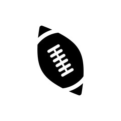 Ball of american football vector icon