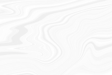 The marble is white. Background with a blurry pattern of light color.