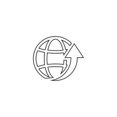 World delivery icon