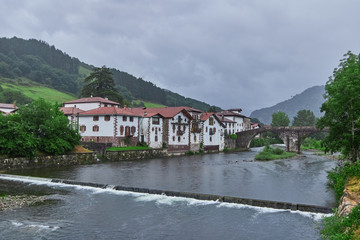 Fototapeta premium Sunbilla is a town and municipality located in the province and autonomous community of Navarre, northern Spain