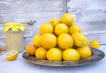 лимон ы и мед