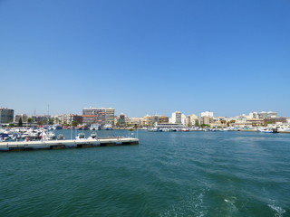 Fototapeta premium Santa Pola​, municipio de la Comunidad Valenciana situado en la costa de la provincia de Alicante, en la comarca del Bajo Vinalopó