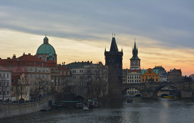 Fototapeta na wymiar Pont Charles, Prague