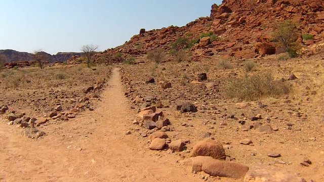 Landscape at Mowani Mountain Camp - Twyfelfontein, Namibia, Africa