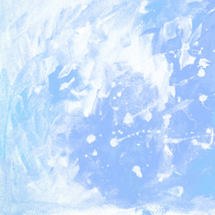 painting on a winter christmas new year theme, snow, illustration, background