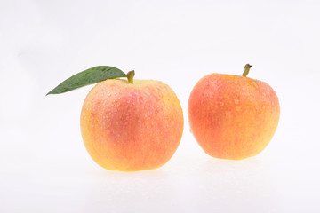 Fresh apple isolated on a white background