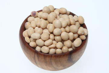 Sojabohnen, Glycine max, aus Bioanbau