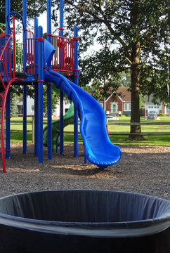 A modern play area for toddlers and youngesers.