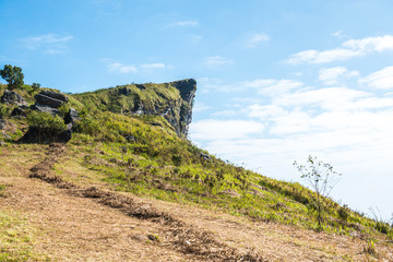 Phu Chi Fa View Point in Chiangrai Province