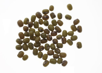 Mungbohne, Vigna radiata), auch Mungobohne, Jerusalembohne, Mung Dal