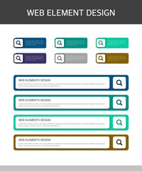 Web Elements Design Set