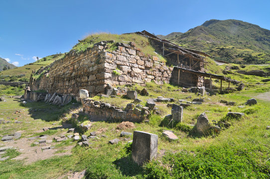 Chavín de Huántar  -  an archaeological site in Peru. 
