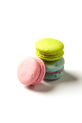 Sweet and colourful french macaroon