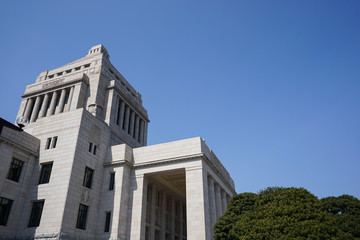 Naklejka premium 日本の国会議事堂