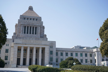 Obraz premium 日本の国会議事堂